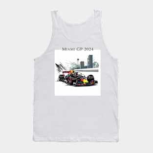 2024 Miami Grand Prix F1 T-Shirt - Merchandise | Unique F1 Tracks Design | Limited Edition | Perfect Gift for Miami F1 Fans Tank Top